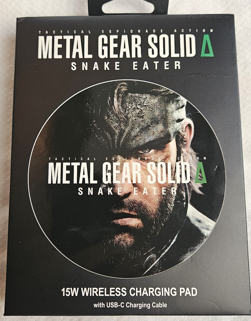 Metal Gear Solid Delta Snake Eater Wireless Charger - New